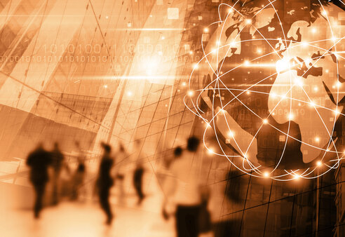 Image of people and graphs 